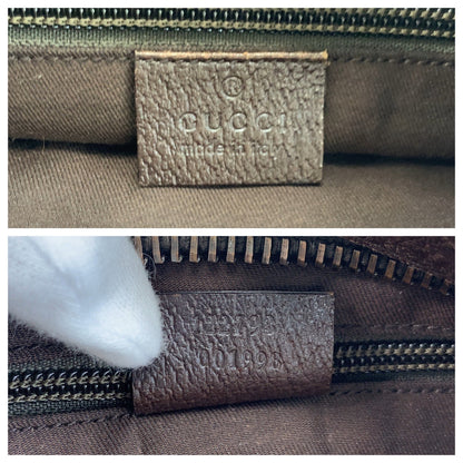 Gucci Shoulder Bag 122793 Gg Canvas Beige Brown Shoulder Bag Pochette Women(Unisex)