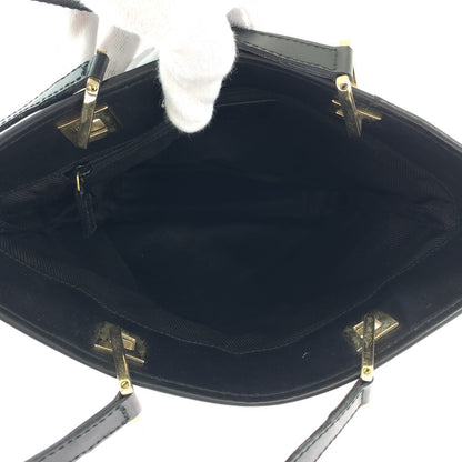 Gucci Tote Bag 002 1099 Gg Canvas Black Shoulder Bag Women