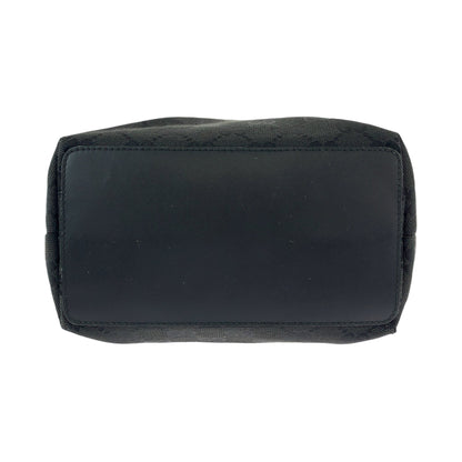 Gucci Tote Bag 002 1099 Gg Canvas Black Shoulder Bag Women