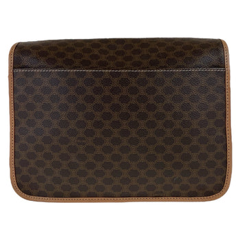 Celine Shoulder Bag Pvc, Leather Brown Crossbody Shoulder Bag Macadam Women