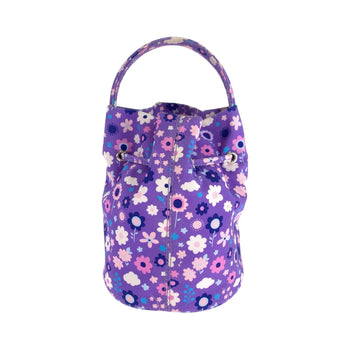 Balenciaga Shoulder Bag 656682 Ikat Nylon Canvas Purple Multicolor Silvermetal Shoulder Bag Handbag