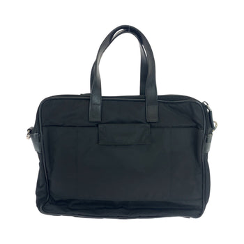 Prada Shoulder Bag Nylon Black Silvermetal Shoulder Bag Business Bag 2Way Test Triangle With Logo