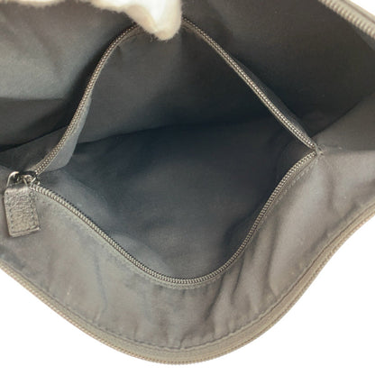 Gucci Shoulder Bag 190628 Nylon, Leather Black Silvermetal Shoulder Bag Messenger Bag Gg Pattern