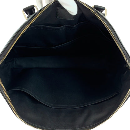 Louis Vuitton Business Bag N41019 Leather Black Silvermetal Business Bag Handbag Damier Anfini