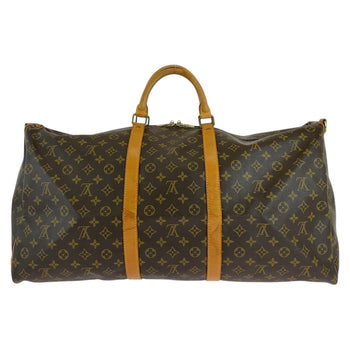 Louis Vuitton Boston Duffel Bag M41412 Pvc, Leather Brown Gold Metal Boston Duffel Bag Shoulder Bag