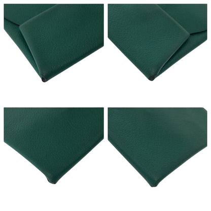 Hermes Coin Case Shave Green Coin Case Coin Pocket Bastia Verso Women