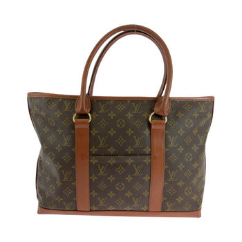 Louis Vuitton Tote Bag M42425 Pvc Brown Gold Metal Tote Bag Shoulder Bag Monogram Sack Weekend Pm