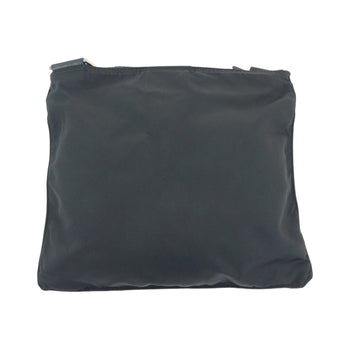 Prada Shoulder Bag Bt7372 Nylon Black Shoulder Bag Sacoche Test Triangle With Logo Women