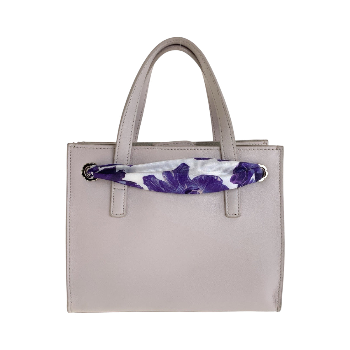 Salvatore Ferragamo Shoulder Bag Ee21 G914 Leather Pink White Gold Metal Shoulder Bag Handbag 2Way