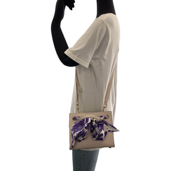 Salvatore Ferragamo Shoulder Bag Ee21 G914 Leather Pink White Gold Metal Shoulder Bag Handbag 2Way