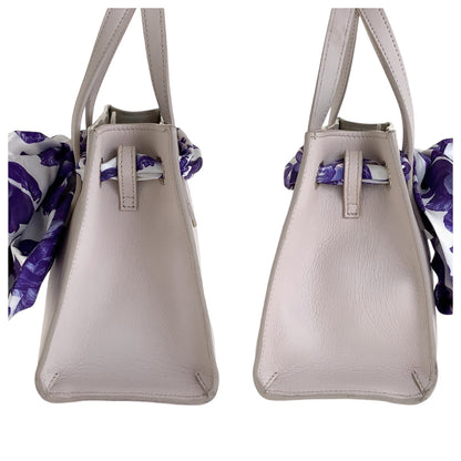 Salvatore Ferragamo Shoulder Bag Ee21 G914 Leather Pink White Gold Metal Shoulder Bag Handbag 2Way
