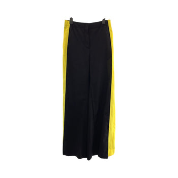 Loewe Pants S359Y04X30 Wool Black Yellow Wide Pants Baggy Pants Wide Pants Baggy Pants Women 32