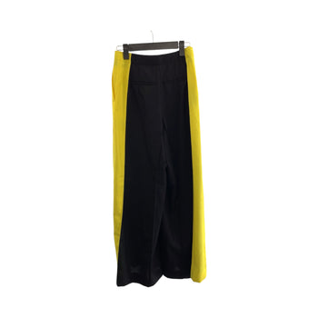 Loewe Pants S359Y04X30 Wool Black Yellow Wide Pants Baggy Pants Wide Pants Baggy Pants Women 32