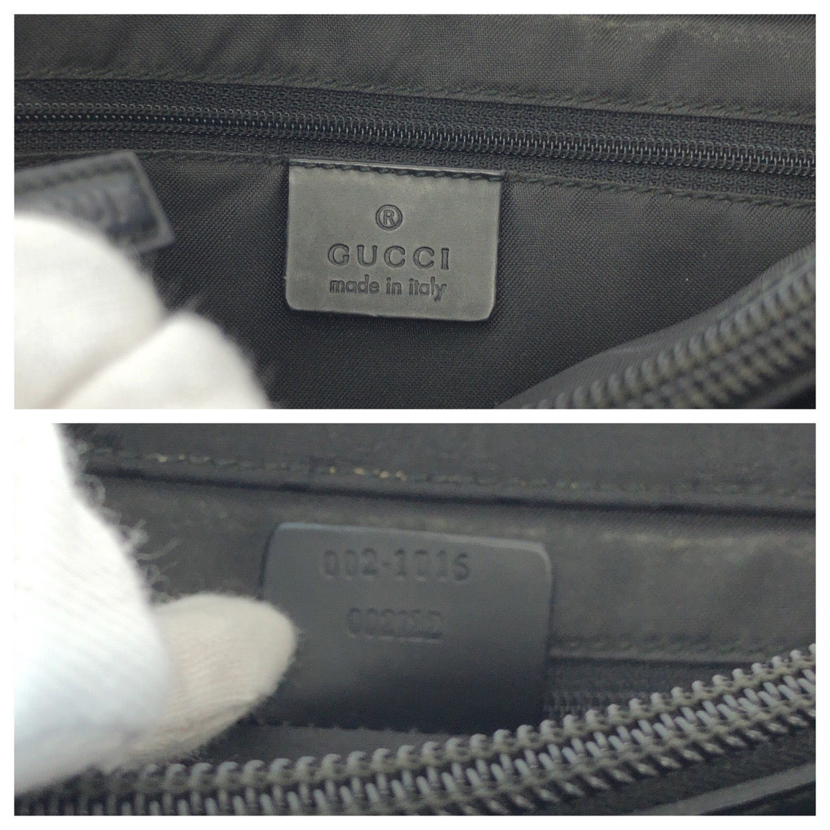 Gucci Tote Bag 002 1015 Gg Canvas Black Silvermetal Tote Bag Handbag Bamboo Women