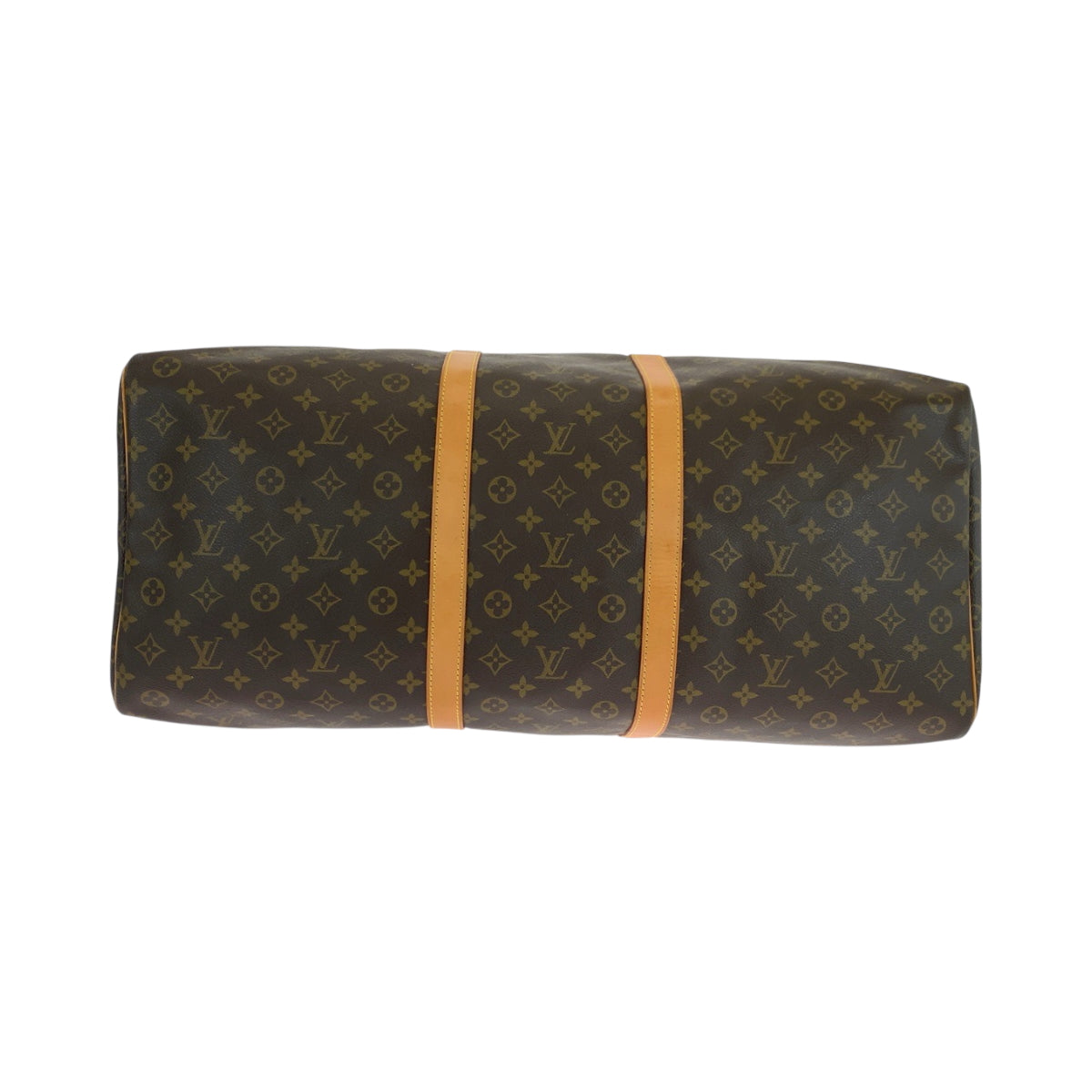 Louis Vuitton Boston Duffel Bag M41422 Pvc Brown Gold Metal Boston Duffel Bag Handbag Monogram