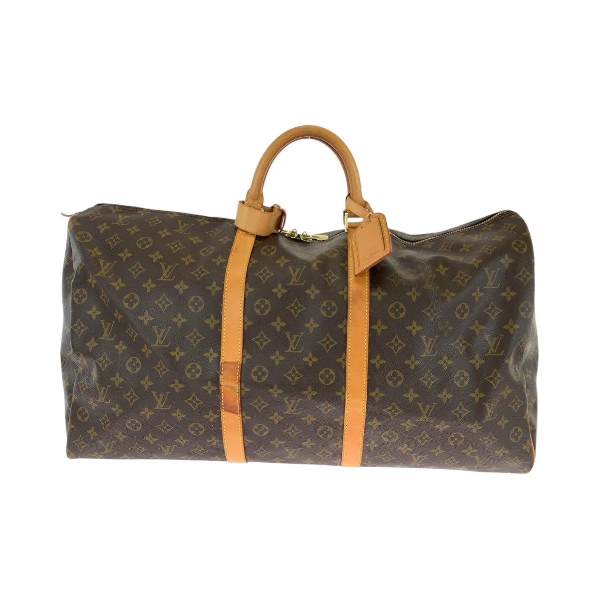 Louis Vuitton Boston Duffel Bag M41422 Pvc Brown Gold Metal Boston Duffel Bag Handbag Monogram