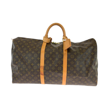 Louis Vuitton Boston Duffel Bag M41422 Pvc Brown Gold Metal Boston Duffel Bag Handbag Monogram