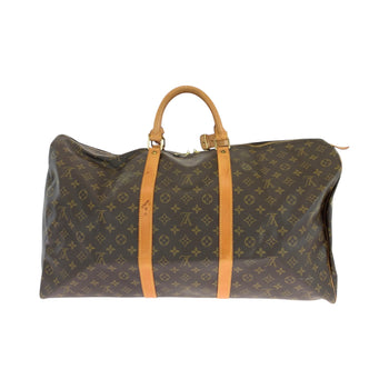 Louis Vuitton Boston Duffel Bag M41422 Pvc Brown Gold Metal Boston Duffel Bag Handbag Monogram