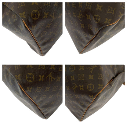 Louis Vuitton Boston Duffel Bag M41422 Pvc Brown Gold Metal Boston Duffel Bag Handbag Monogram
