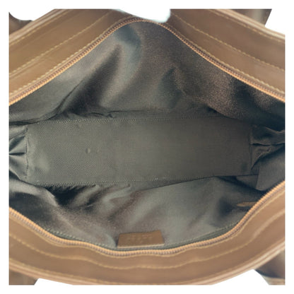 Gucci Tote Bag 002 1119 Gg Canvas, Leather Beige Brown Tote Bag Handbag Women