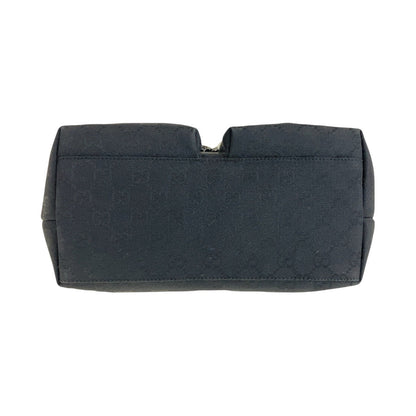 Gucci Shoulder Bag 002 1076 Gg Canvas Black Black Shoulder Bag Women