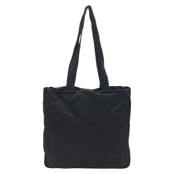 Prada Tote Bag Nylon Black Black Tote Bag Shoulder Bag Handbag Test Triangular Logo Women