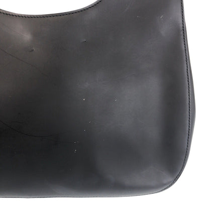 Gucci Shoulder Bag 001 3739 Leather, Bamboo Black Black Red Shoulder Bag Hobo Bamboo Women