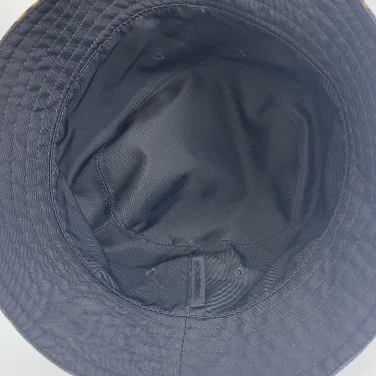 Burberry Hat Polyamide Brown Black Bucket Hat, Hat, Bucket Hat Leopard Pattern Leopard Pattern Mens