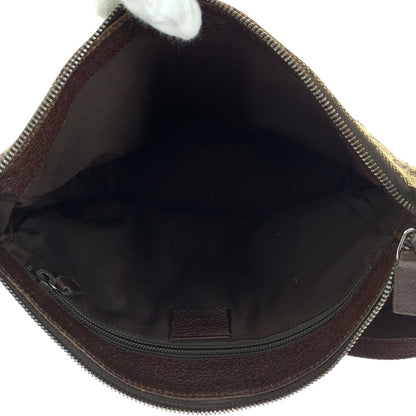 Gucci Shoulder Bag 114273 Gg Canvas Brown Beige Silvermetal Shoulder Bag Messenger Bag Women