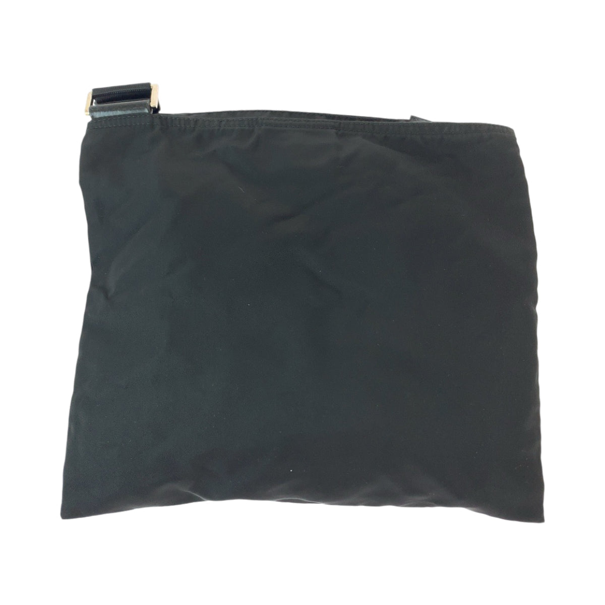 Prada Shoulder Bag Nylon Black Shoulder Bag Pochette Test Triangle With Logo Women