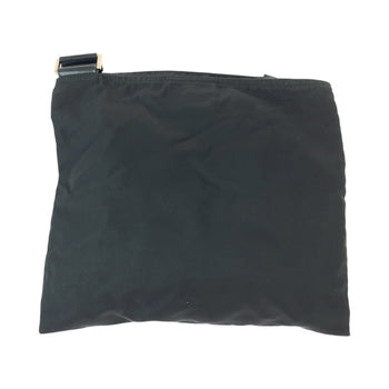 Prada Shoulder Bag Nylon Black Shoulder Bag Pochette Test Triangle With Logo Women