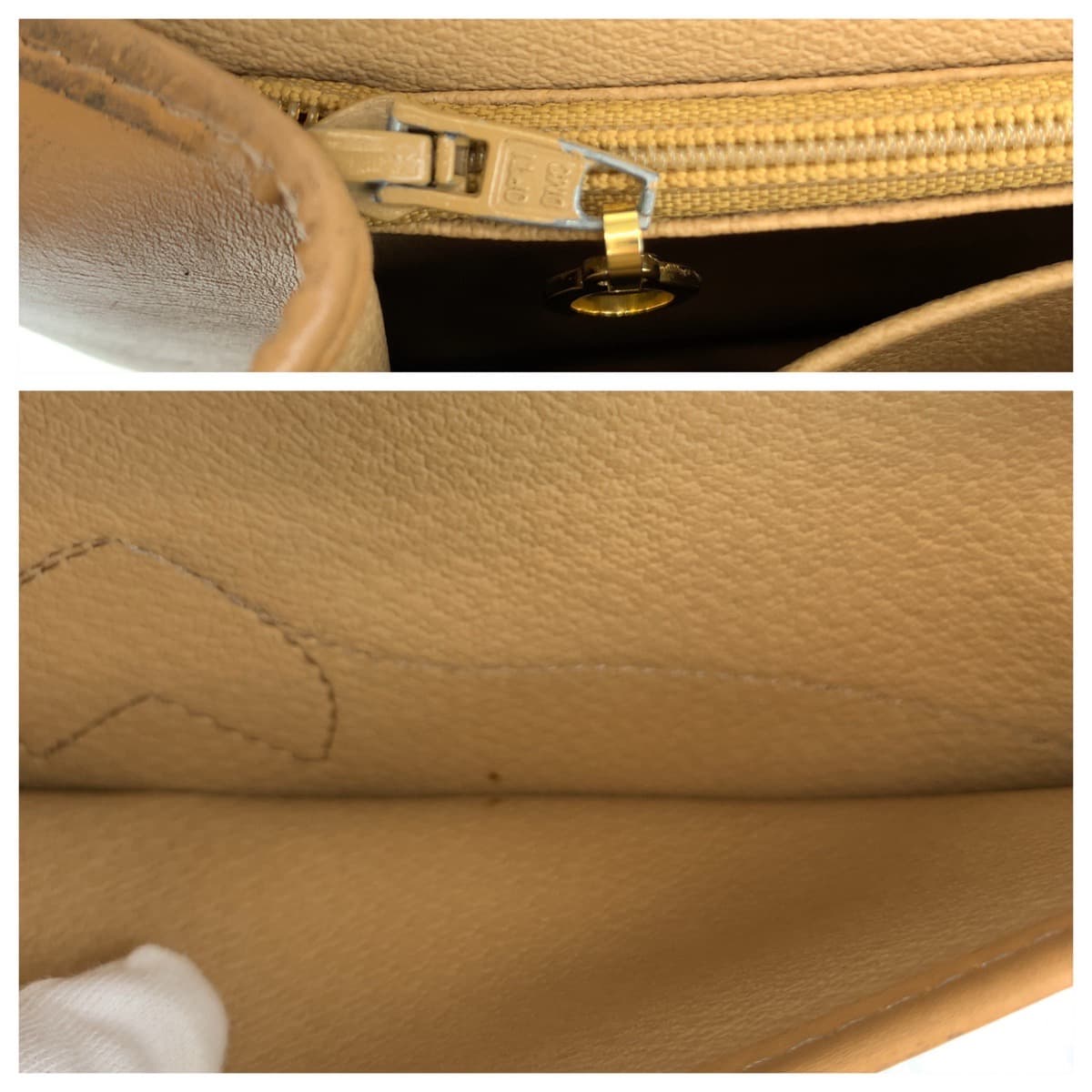 Dior Shoulder Bag Coated Canvas, Leather Brown Beige Gold Metal Shoulder Bag Handbag 2Way Trotter