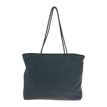 Prada Shoulder Bag 110 Nylon Black Shoulder Bag Tote Bag Test Triangle With Logo Women