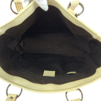 Gucci Tote Bag 113019 Gg Canvas Beige Brown Tote Bag Shoulder Bag Women