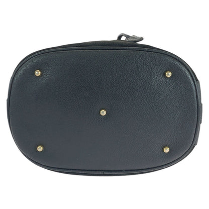 Gucci Handbag 001 2040 1657 Suede, Leather Black Bamboo Women