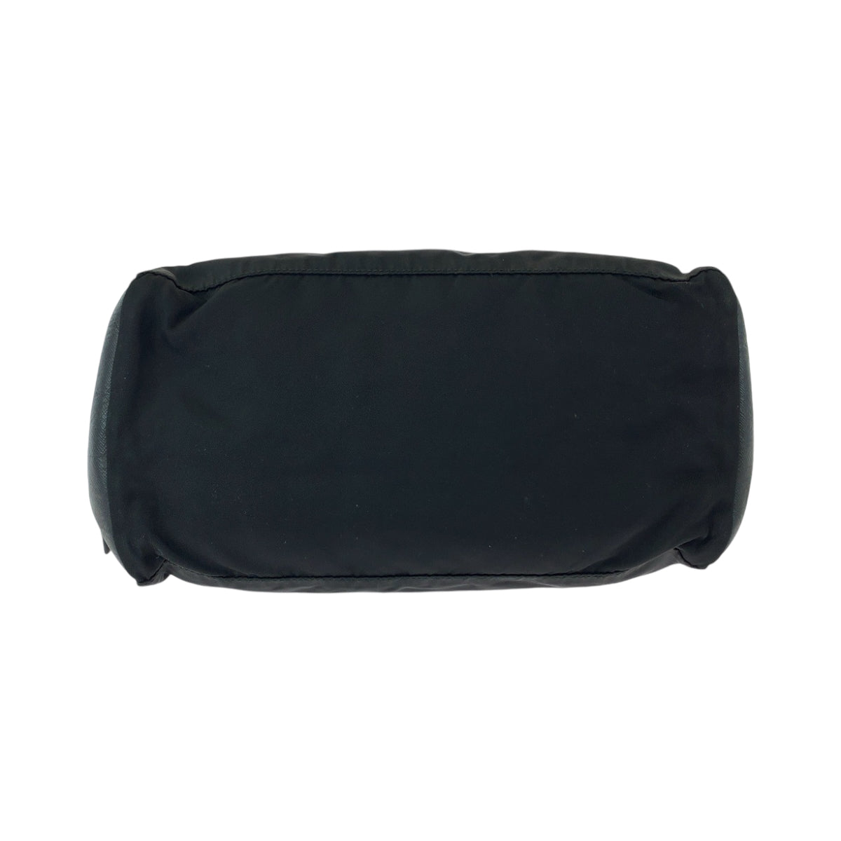 Prada Pouch Nylon Black Pouch Clutch Bag Test Triangle With Logo Women