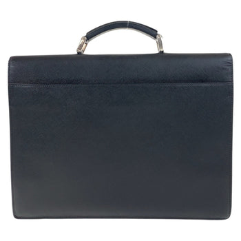 Prada Business Bag Leather Black Business Bag Briefcase Safiano Mens