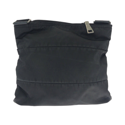 Prada Shoulder Bag Nylon Black Test Triangle With Logo