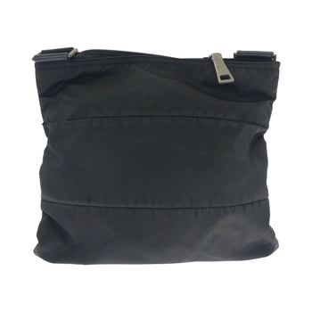 Prada Shoulder Bag Nylon Black Test Triangle With Logo