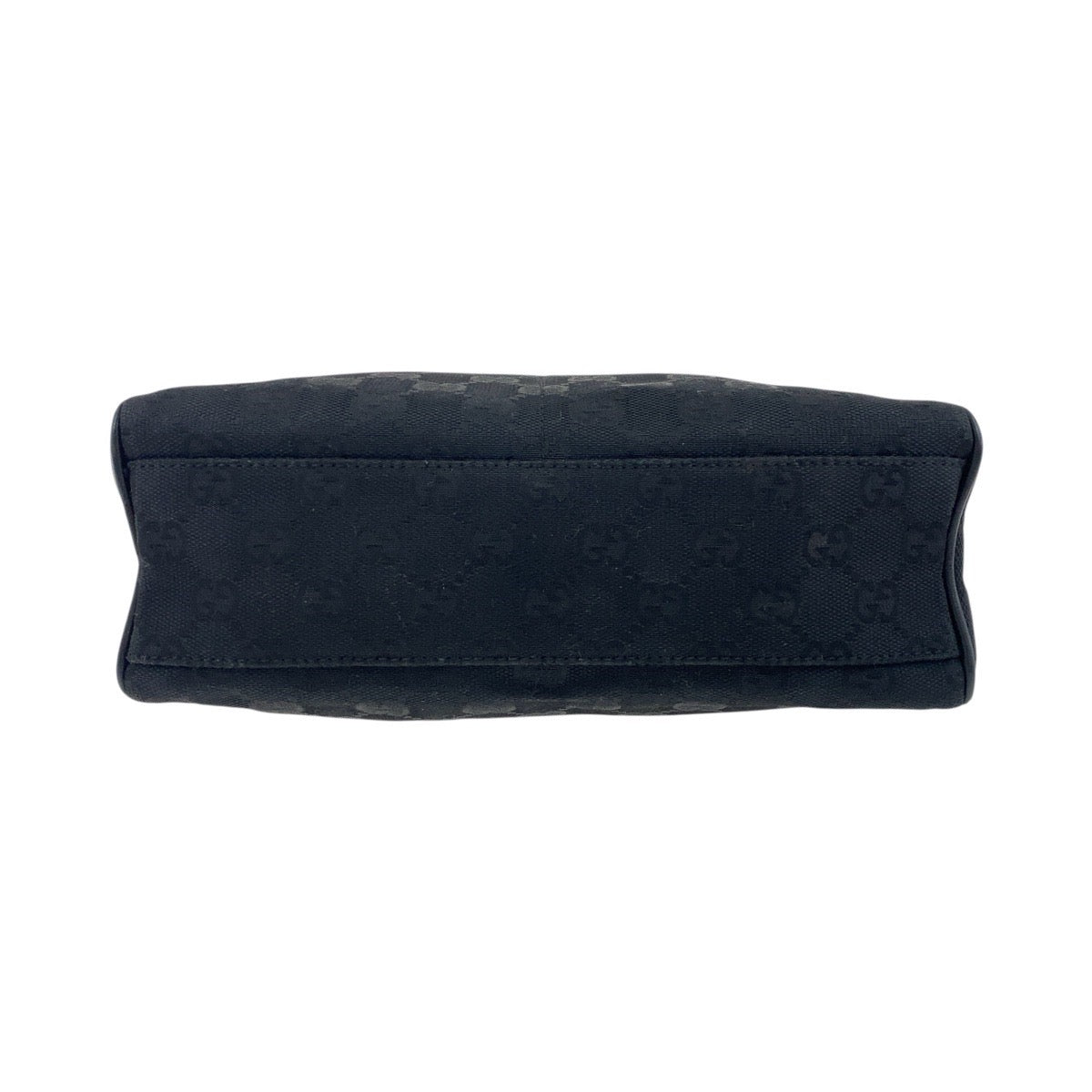 Gucci Handbag 90781 Gg Canvas Black Goldmetal Handbag Accessory Pouch Women