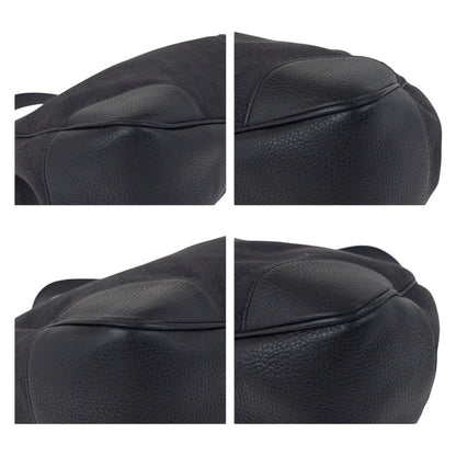 Gucci Shoulder Bag 257268 Gg Canvas Black Goldmetal