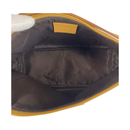Gucci Handbag 039 1103 Gg Canvas Beige Brown Gold Metal