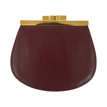 Cartier Coin Case Leather Bordeaux Must Line