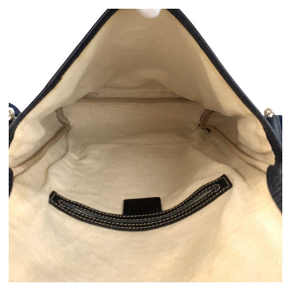 Gucci Shoulder Bag 223666 Gg Supreme Canvas Gray