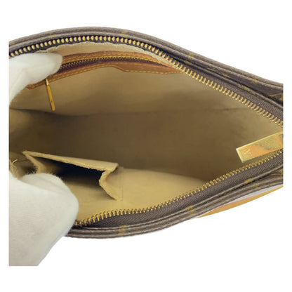 Louis Vuitton Shoulder Bag M51146 Pvc Brown Gold Metal Monogram Loopingmm