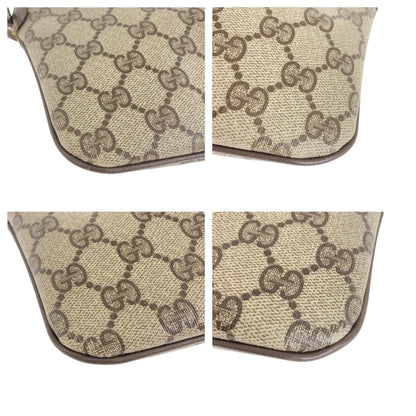 Gucci Shoulder Bag 904 02 047 Gg Supreme Canvas Beige Multicolor Old Gucci Shelly Line