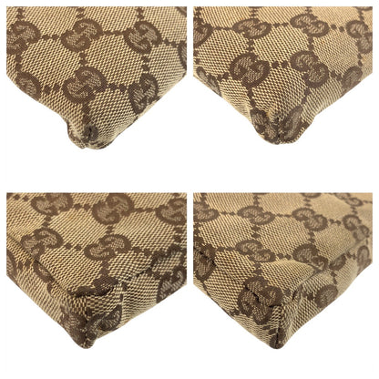 Gucci Sling Bag 28566 Gg Canvas Beige Brown