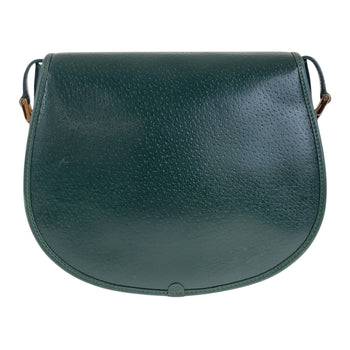 Gucci Shoulder Bag 007 261 0074 Leather Green Old Gucci