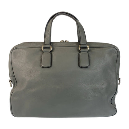 Gucci Business Bag 322057 Leather Grey Silvermetal Soho