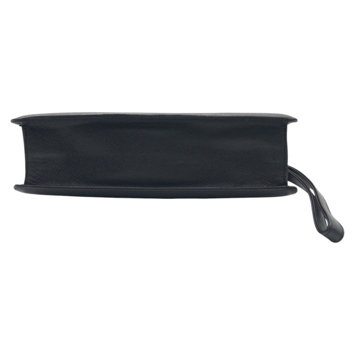 Louis Vuitton Clutch Bag M30782 Leather Black Black Taiga Ardwards Selenga